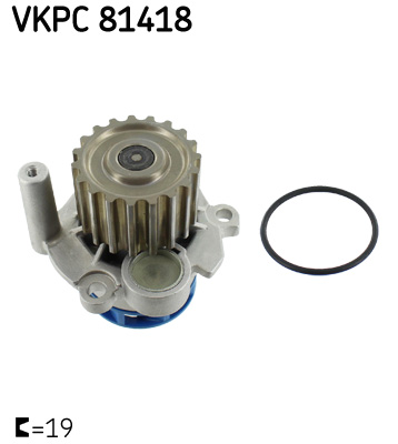 Pompă de apă, răcire motor VKPC 81418 SKF